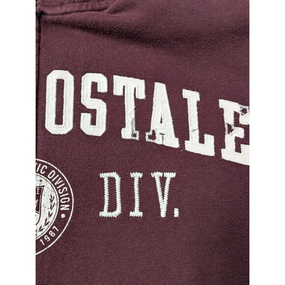 Aeropostale Full Zip Hoodie Adult Size XS Y2K Logo Athletic Division Grunge Cozy - Picture 9 of 11